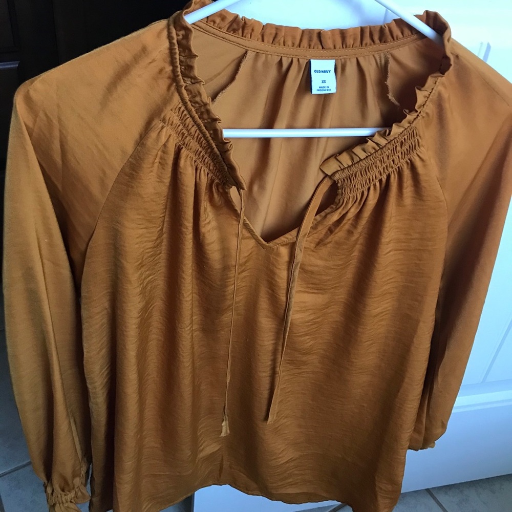 Gold top from old navy
